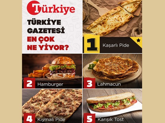 Türkiye Gazetesi’nde pide sevdası...