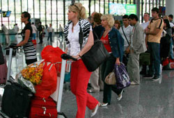 Turist en çok yiyecek için harcadı