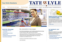 Tate & Lyle’dan özel site