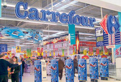 CarrefourSA başörtüsüne Fransız!