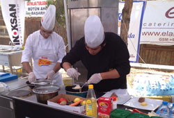 İnoksan mutfağıyla Kapadokya’da yemek şöleni