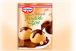 Dr. Oetker’den Çikolatalı Fındıklı Sos!