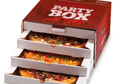 Pizza Hut’tan Party Box lezzeti