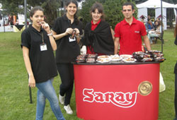Saray'dan üniversite gençliğine lezzet katkısı