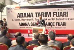 Adana Tarım Fuarı kapılarını açtı