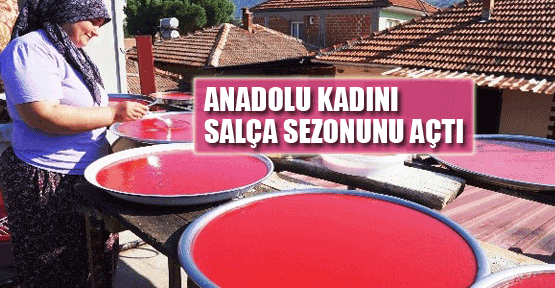 Anadolu kadını kış hazırlığına başladı