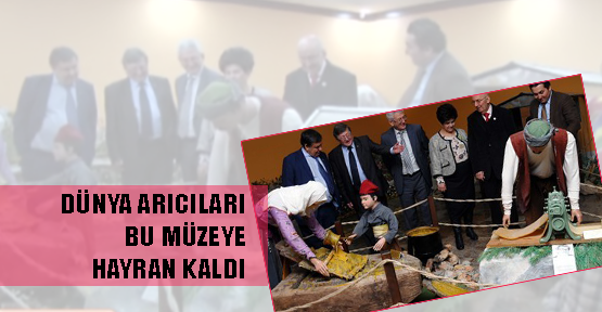 Arıcılık ve Çam Balı Müzesi'ne hayran kaldılar