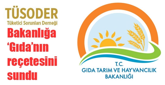 Bakan'a 'gıdanın reçetesini' sundular