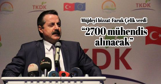 Bakanlık 2700 mühendis alacak!