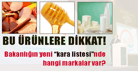 Bakanlık yeni kara listeyi açıkladı