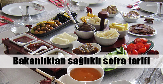 Bakanlık'tan bayram sofrası tarifi