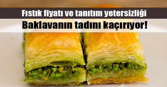 Baklava yeteri kadar tanıtılmıyor