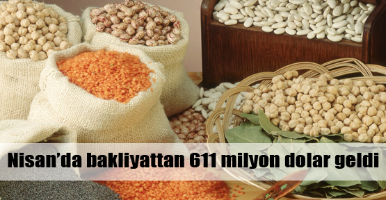 Bakliyattan 611 milyon dolar kazandık