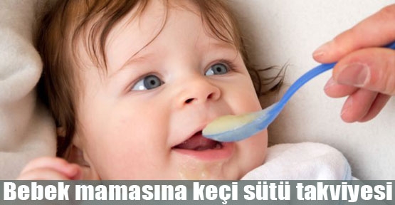 Bebek mamasına keçi sütü girecek