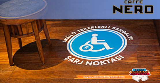 Caffè Nero'dan engelsiz hizmet