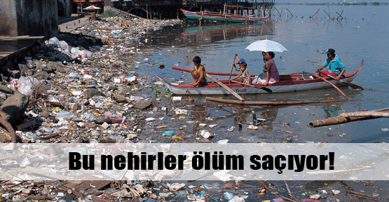  Çin'deki nehirler zehir saçıyor