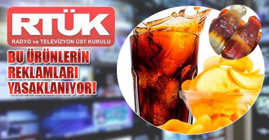 Cips ve kola reklamlarına yasak