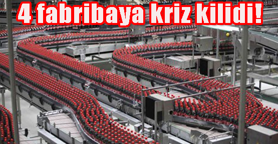 Coca Cola fabrikalarına kilit!