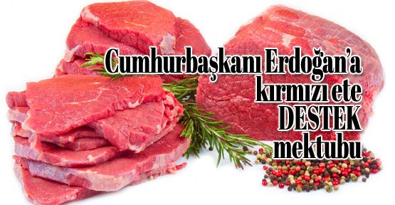 Cumhurbaşkanına kırmızı et mektubu