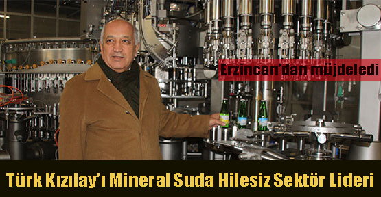 Erzincan'ın “ekşi su“yunu dünyaya içirecek