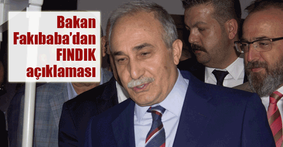 Fındık üreticisini mağdur etmeyeceğiz