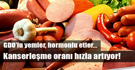 GDO ve hormonlu gıda iddiası