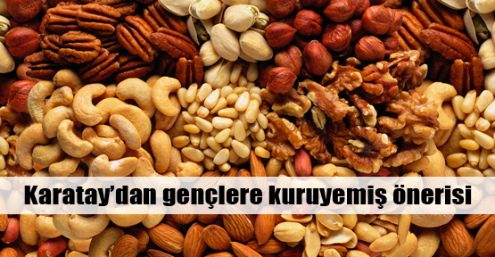 Gençlere 'kuruyemiş tüketin' önerisi