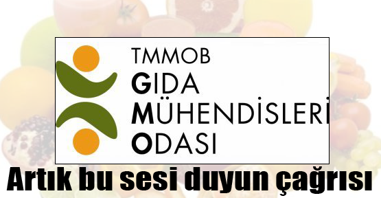 Gıda mühendisleri adalet istiyor