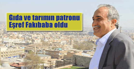 Gıda ve tarımın patronu Fakıbaba oldu