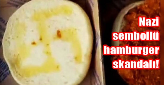 Hamburgerde Nazi sembolü skandalı