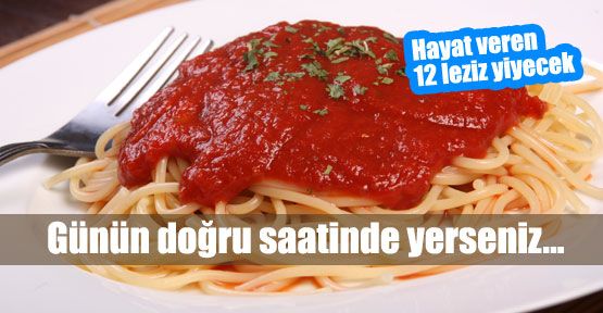 Her yemeğin bir zamanı var!