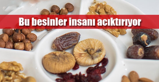 İşte insanı acıktıran 8 besin