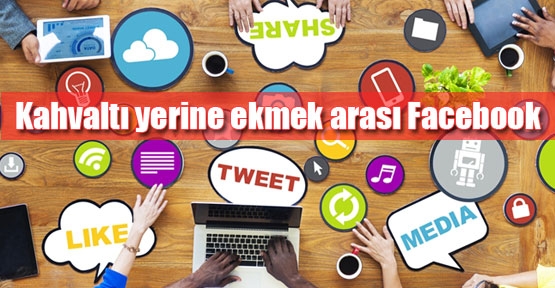 Kahvaltı yerine ekmek arası Facebook