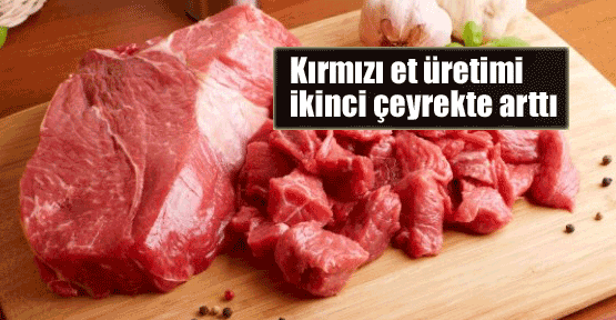 Kırmızı et üretiminde artış yaşanıyor