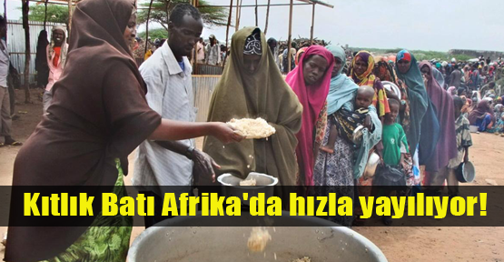 Kıtlık Batı Afrika'da yayılıyor!