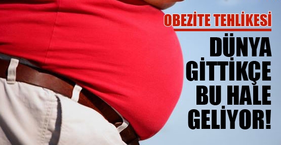 Obez insan sayısı gittikçe artıyor