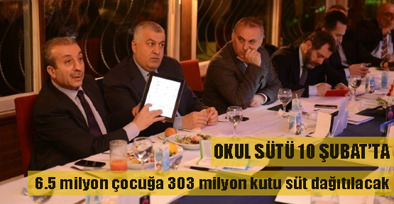 300 milyon kutu süt dağıtılacak