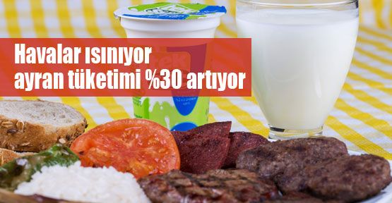 Paketli ayran tüketimi 700 bin tona ulaştı!