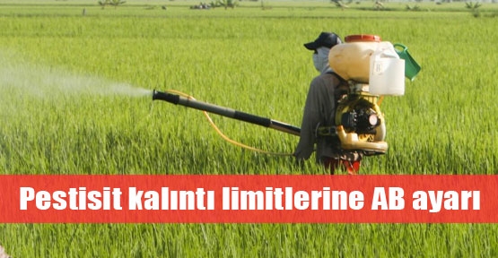 Pestisit kalıntı limitlerine AB ayarı