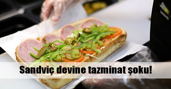 Sandviç devine maaş şoku