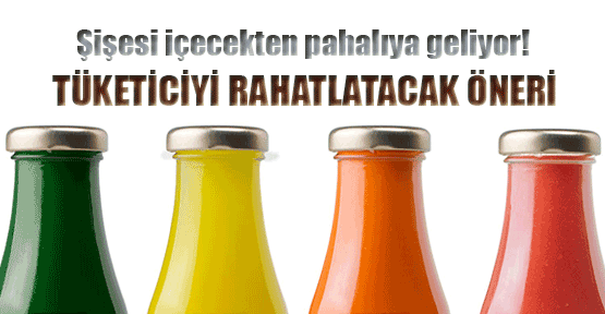 Şişesi içecekten pahalıya geliyor!