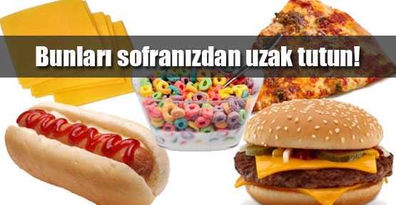 İşte uzak durmanız gereken 10 ürün