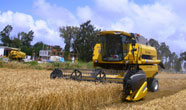 Çukurova’da ilk buğday hasad edildi