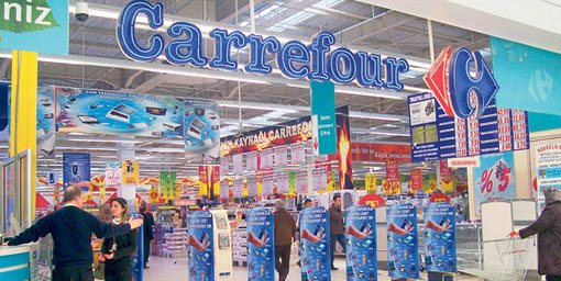 CarrefourSA başörtüsüne Fransız!