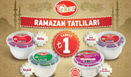 Eker Ramazan tatlıları sadece 1 lira!