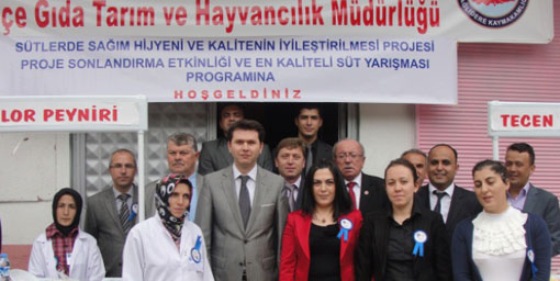 Hijyenik ve kaliteli süt için yarıştılar