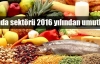 Gıda dünyası 2016'dan çok şey bekliyor