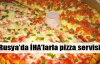 Rusya'da İHA'yla pizza servisi