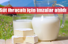 Süt üreticisine ihracat müjdesi