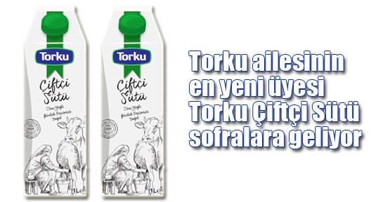 Torku Çiftçi Sütü sofralara geliyor